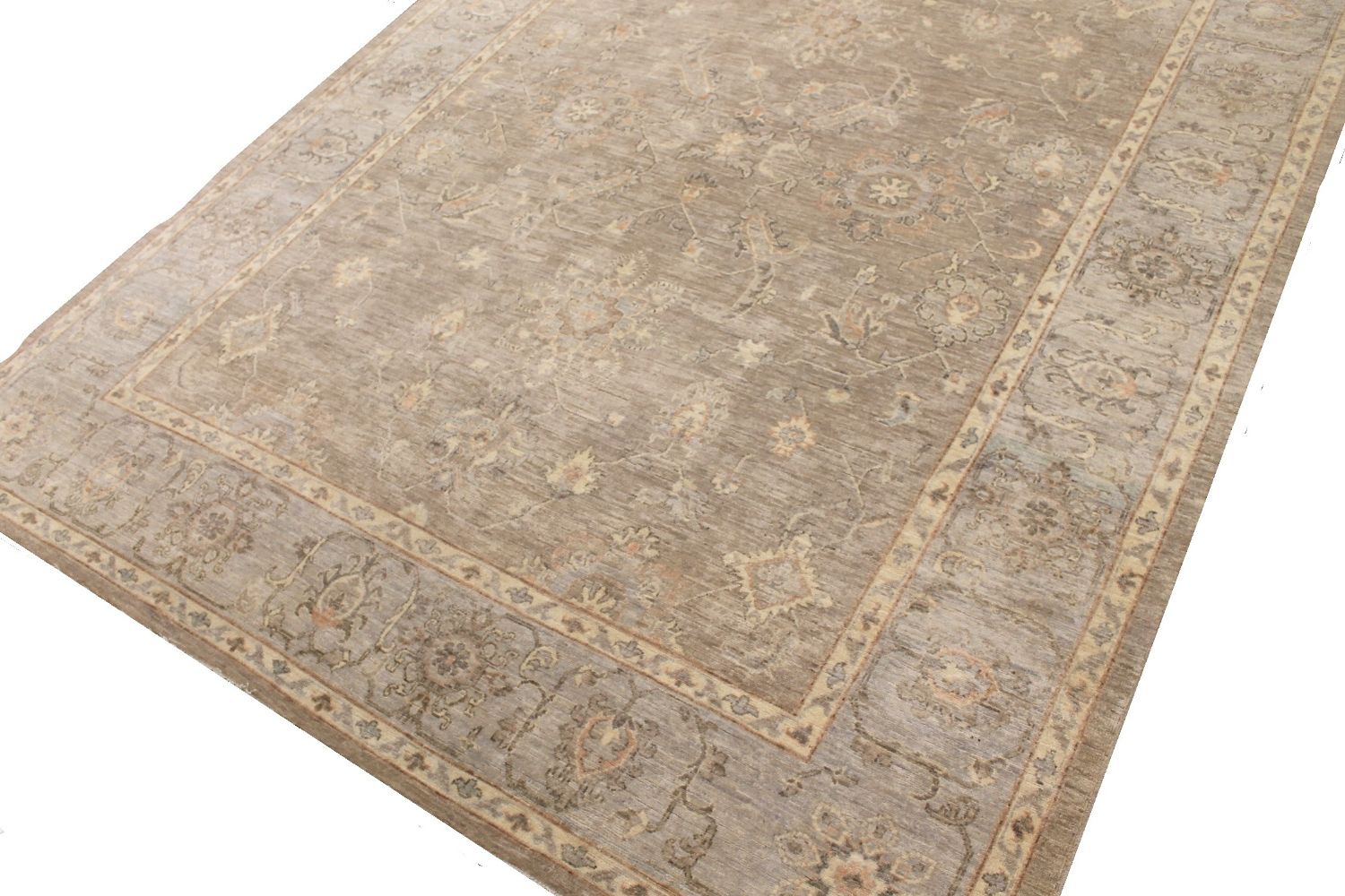 9x12 Peshawar Hand Knotted Wool Area Rug - MR30421