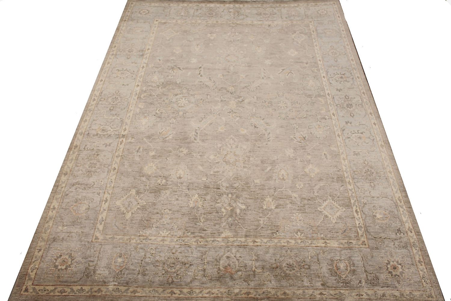 9x12 Peshawar Hand Knotted Wool Area Rug - MR30421
