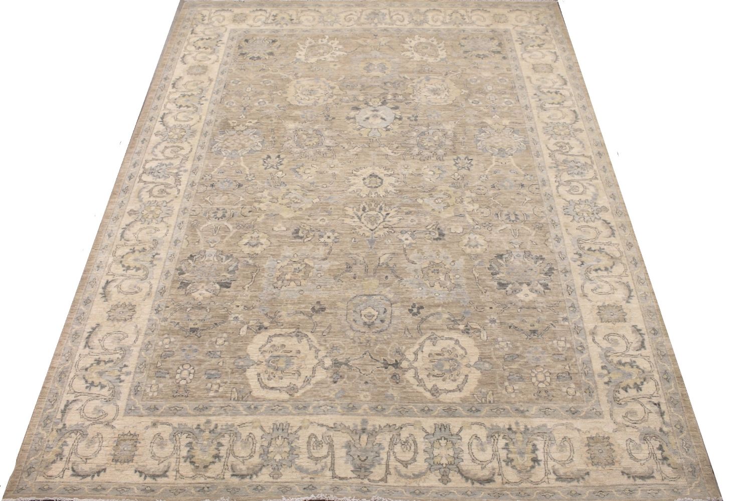 9x12 Peshawar Hand Knotted Wool Area Rug - MR30422
