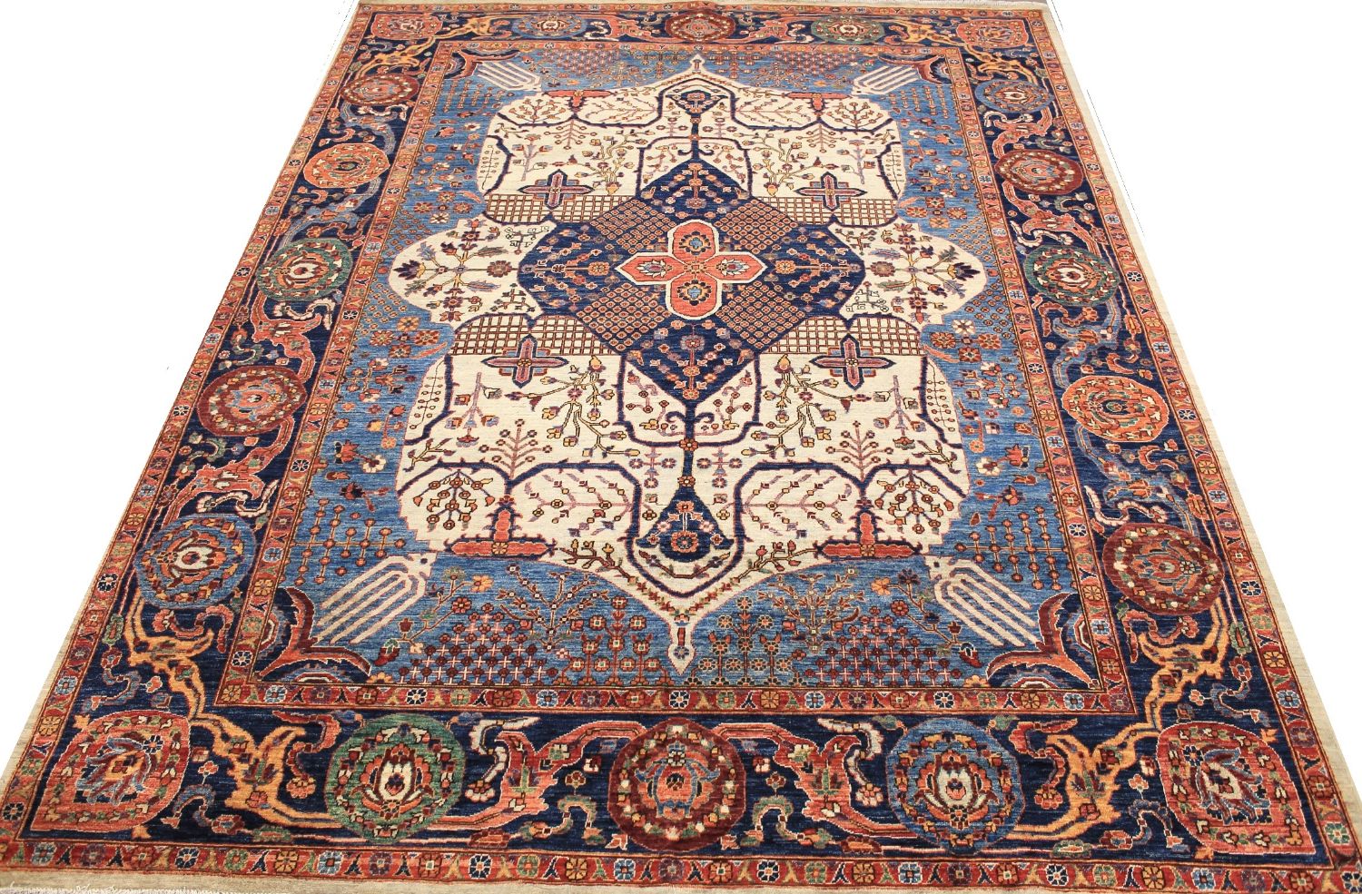 9x12 Aryana & Antique Revivals Hand Knotted Wool Area Rug - MR30425