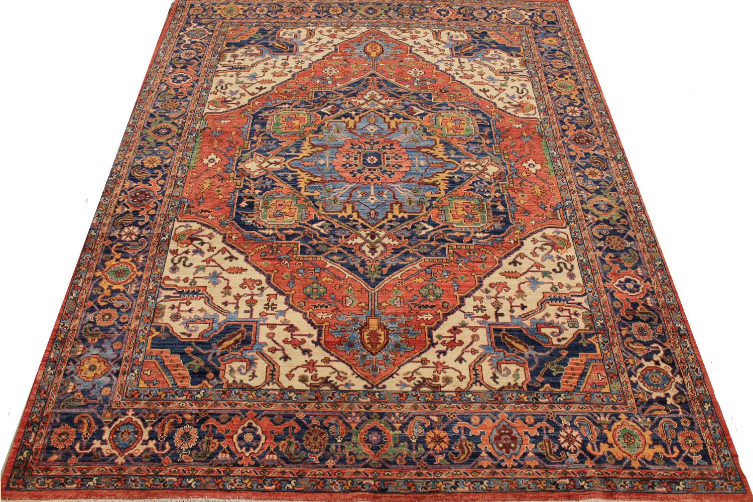 8x10 Aryana & Antique Revivals Hand Knotted Wool Area Rug - MR30427