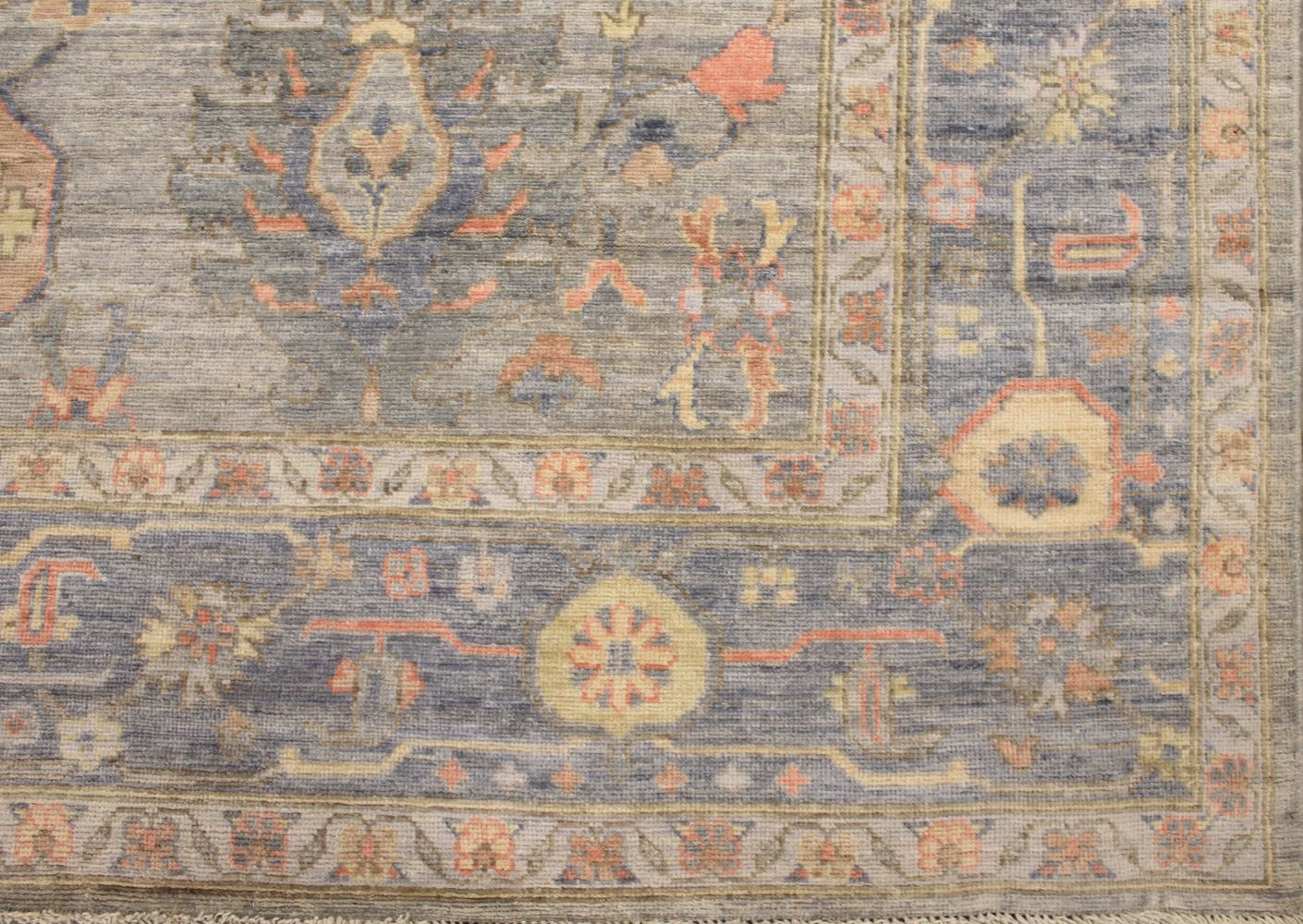 10x14 Oushak Hand Knotted Wool Area Rug - MR30432