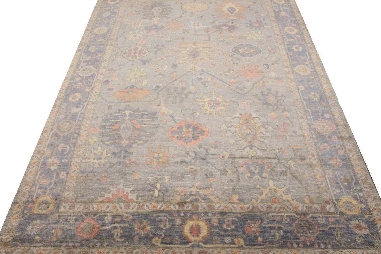 10x14 Oushak Hand Knotted Wool Area Rug - MR30432
