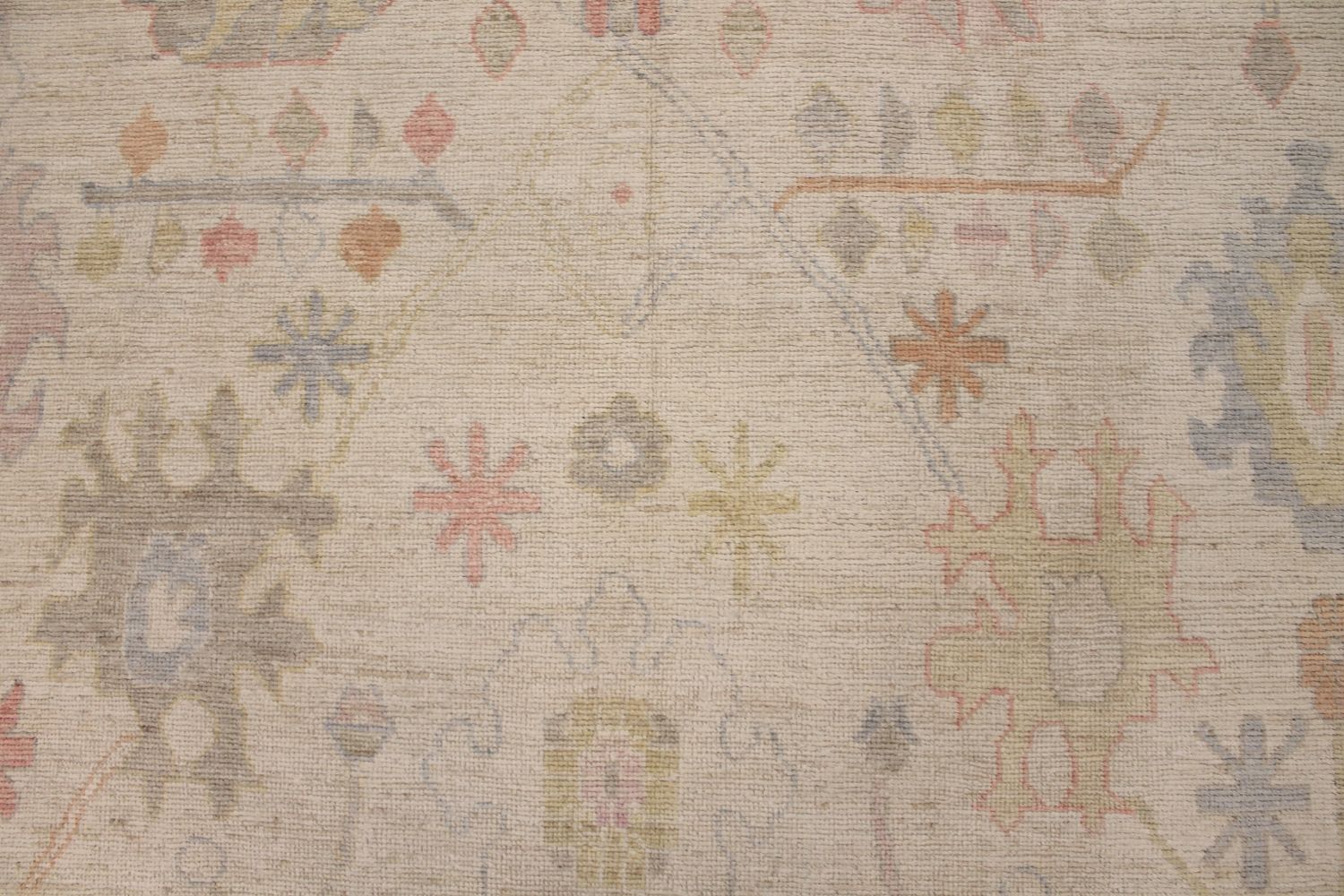 10x14 Oushak Hand Knotted Wool Area Rug - MR30433
