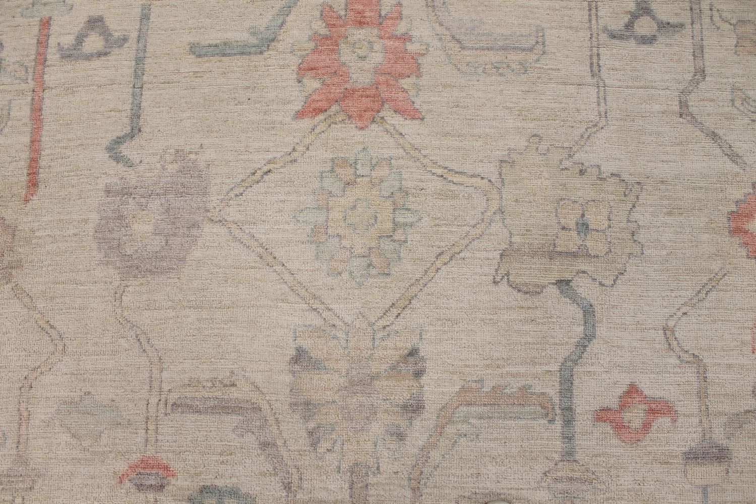 9x12 Oushak Hand Knotted Wool Area Rug - MR30434