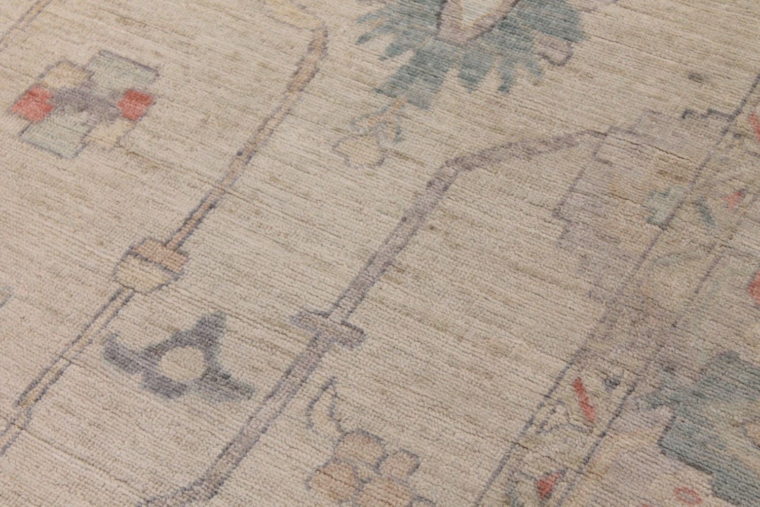 9x12 Oushak Hand Knotted Wool Area Rug - MR30434