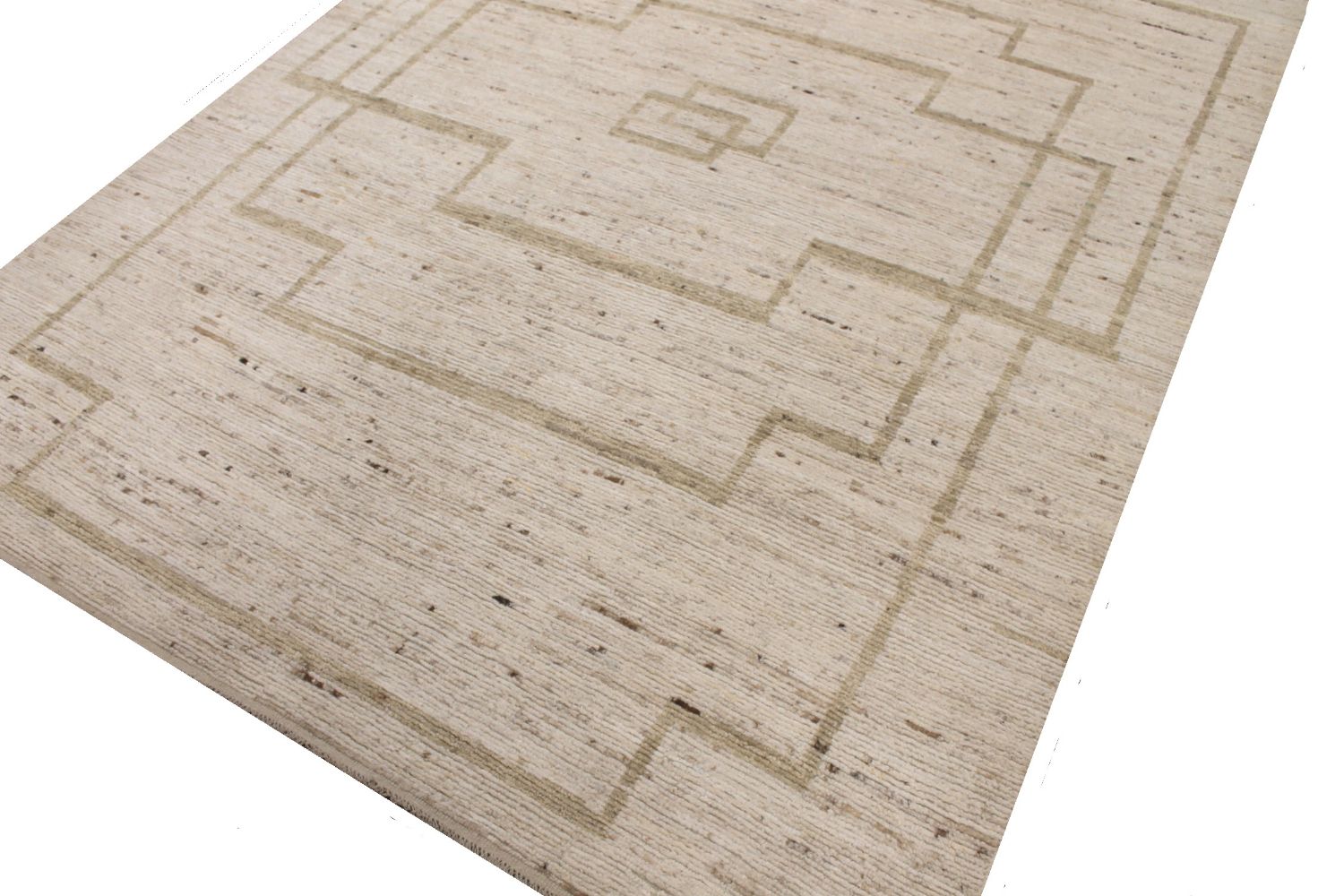 9x12 Casual Hand Knotted Wool Area Rug - MR30435