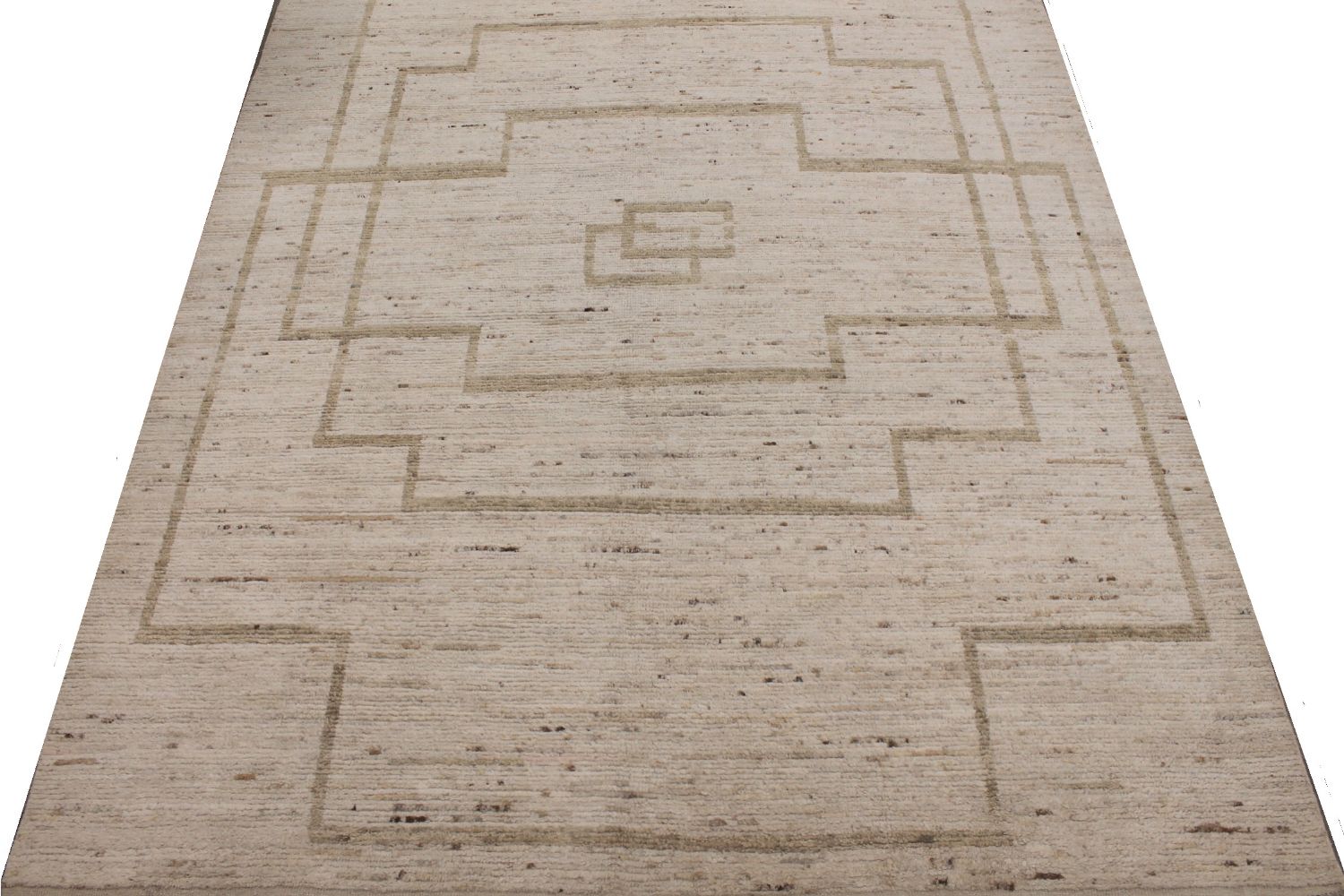 9x12 Casual Hand Knotted Wool Area Rug - MR30435