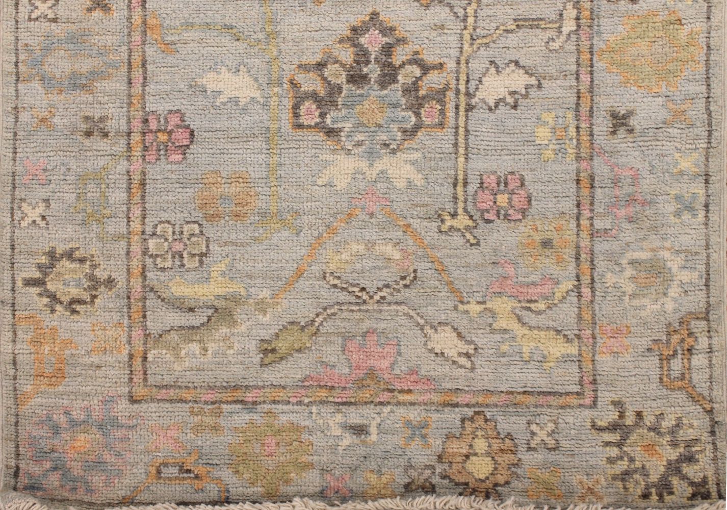 10 ft. Runner Oushak Hand Knotted Wool Area Rug - MR30447