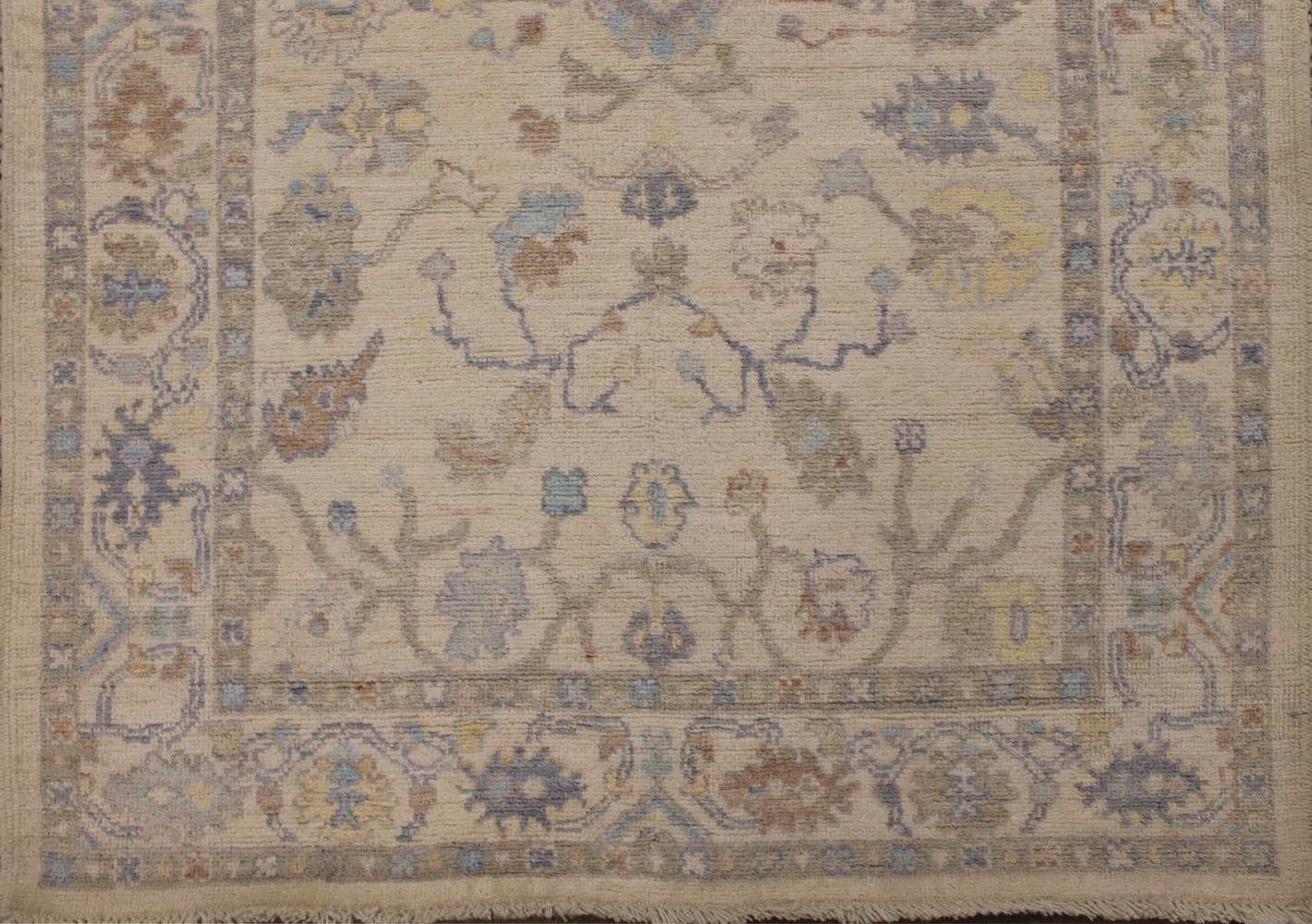 4x6 Oushak Hand Knotted Wool Area Rug - MR30452