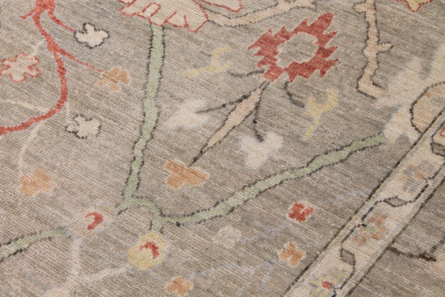 9x12 Oushak Hand Knotted Wool Area Rug - MR30461