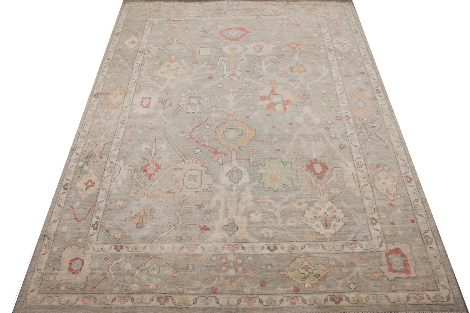9x12 Oushak Hand Knotted Wool Area Rug - MR30461