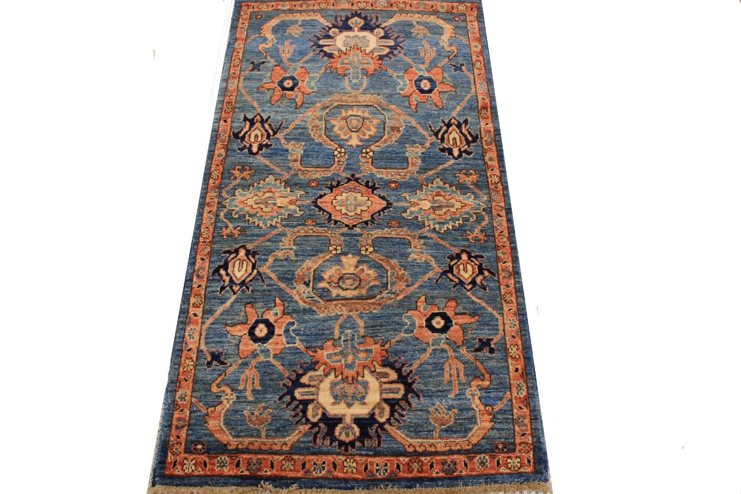 3x5 Aryana & Antique Revivals Hand Knotted Wool Area Rug - MR30467