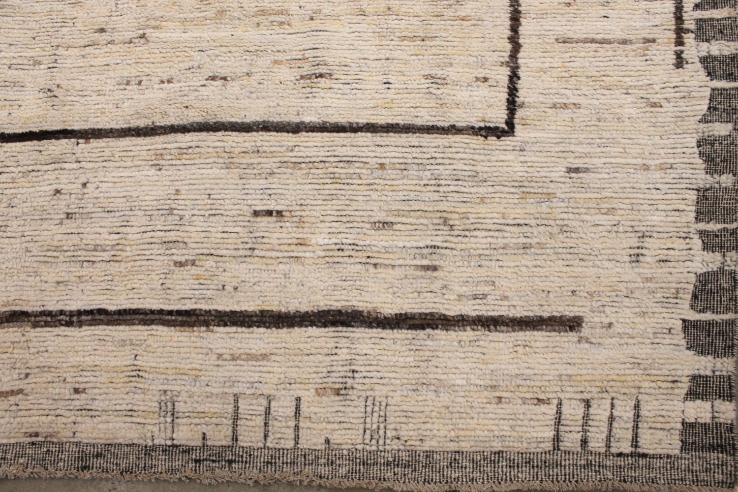 8x10 Casual Hand Knotted Wool Area Rug - MR30478