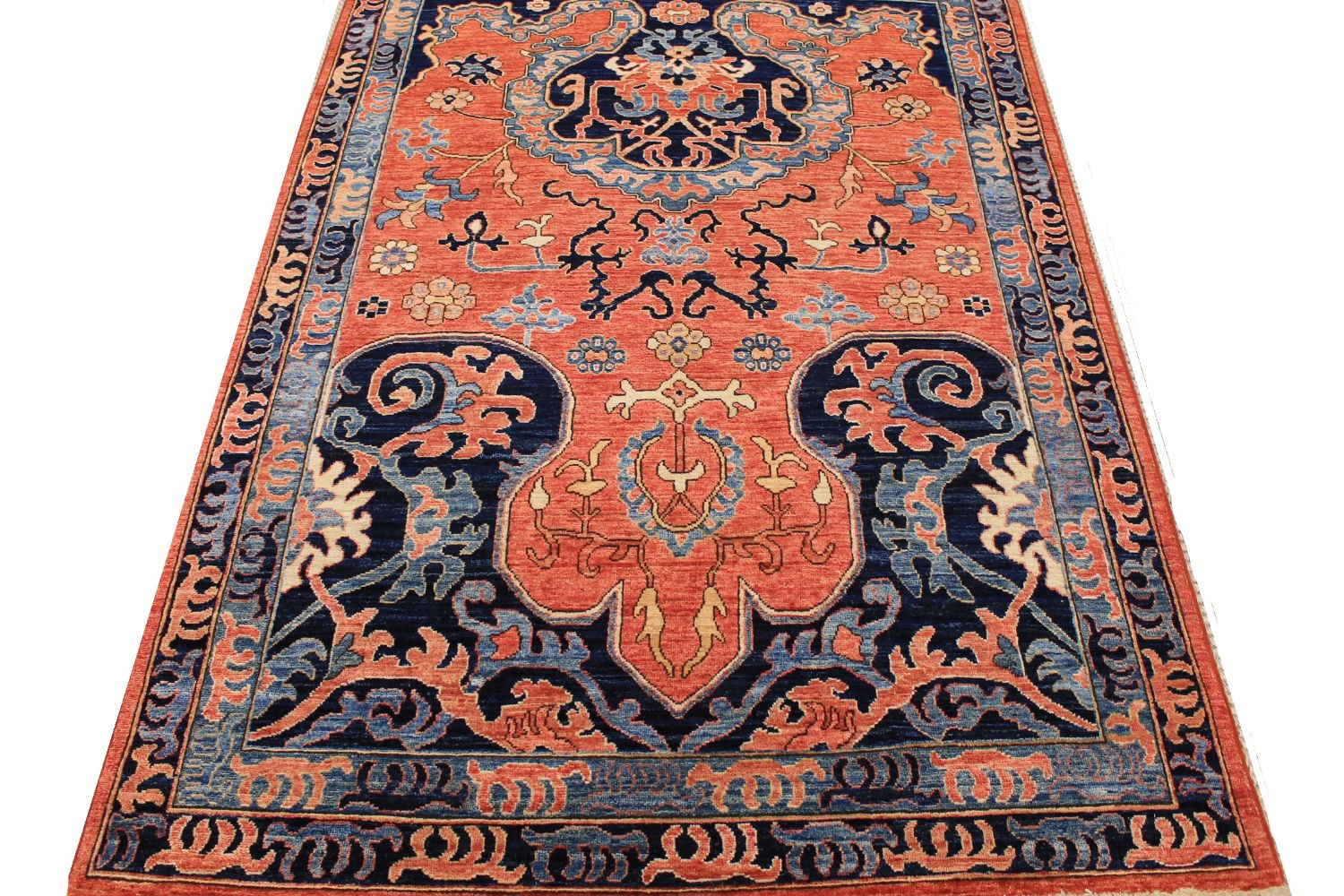 5x7/8 Aryana & Antique Revivals Hand Knotted Wool Area Rug - MR30479