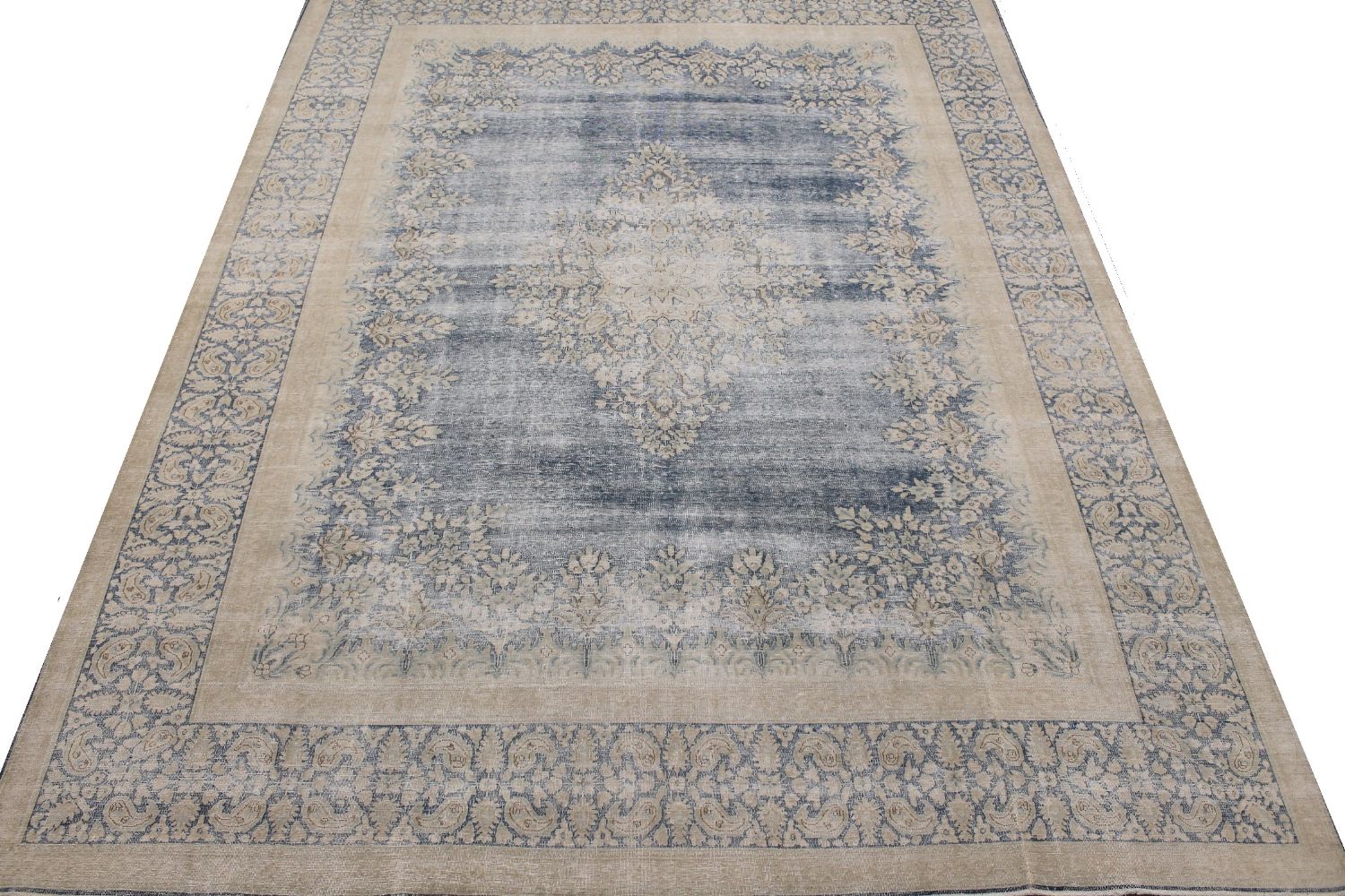 10x14 Vintage Hand Knotted Wool Area Rug - MR30480