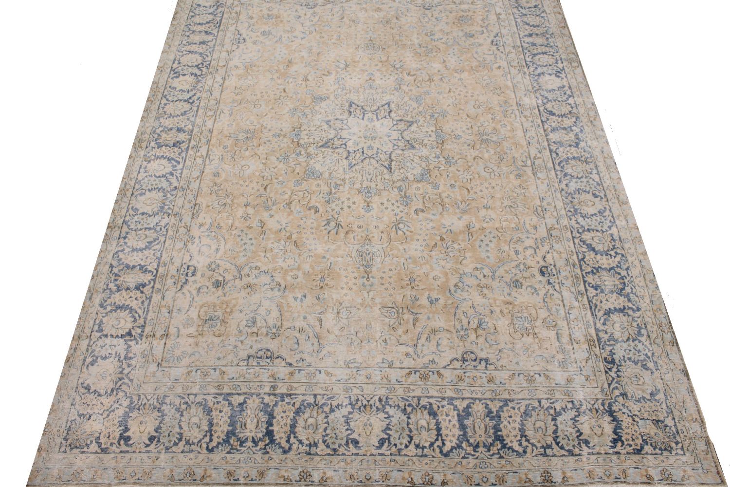 9x12 Vintage Hand Knotted Wool Area Rug - MR30481