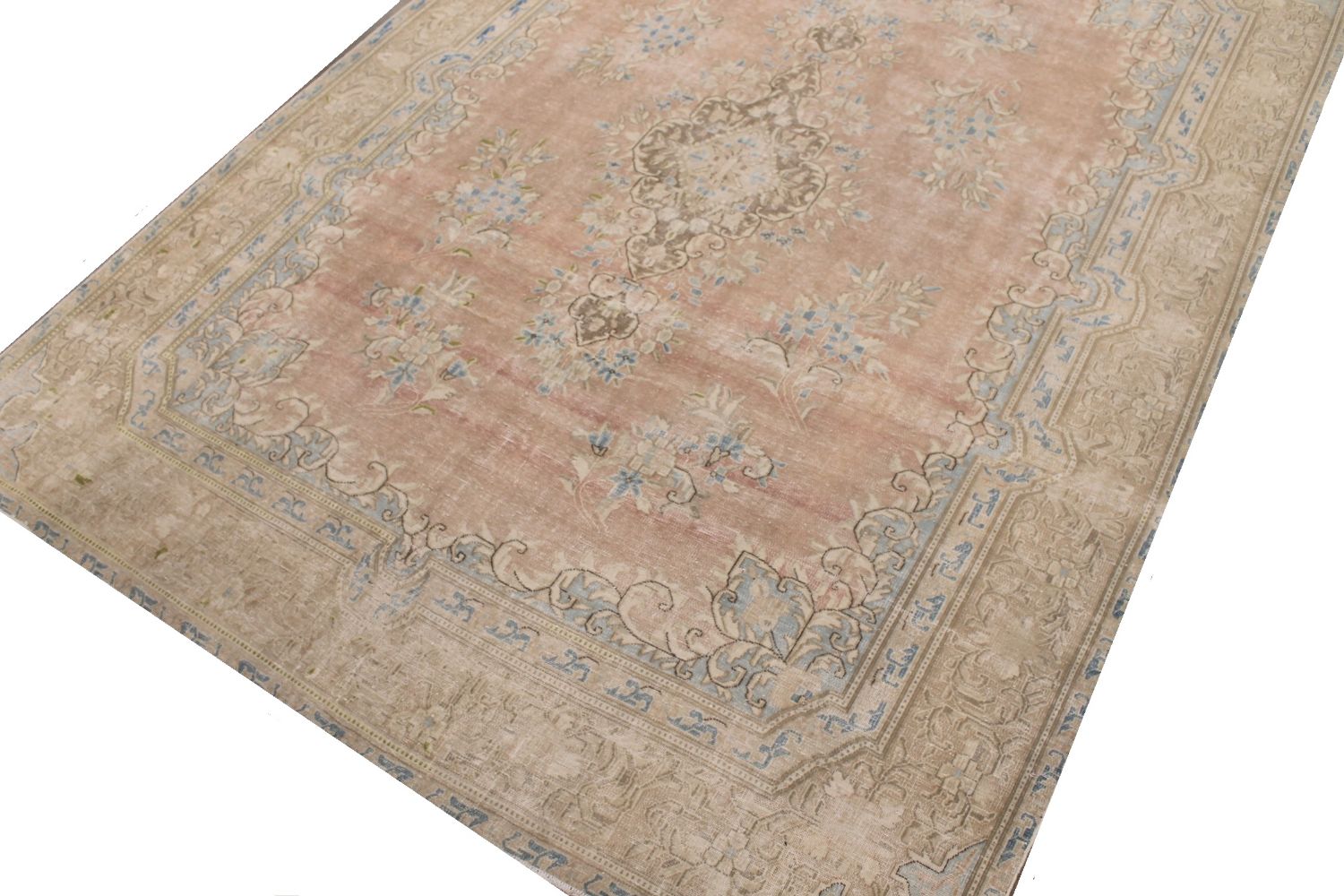 8x10 Vintage Hand Knotted Wool Area Rug - MR30482