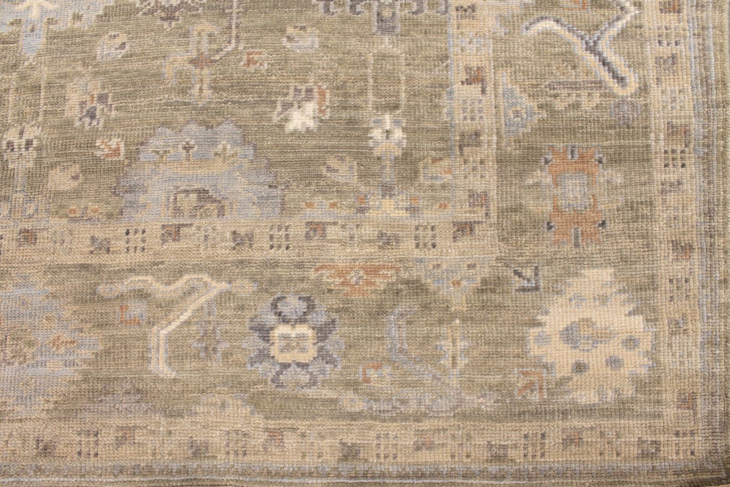 9x12 Oushak Hand Knotted Wool Area Rug - MR30499