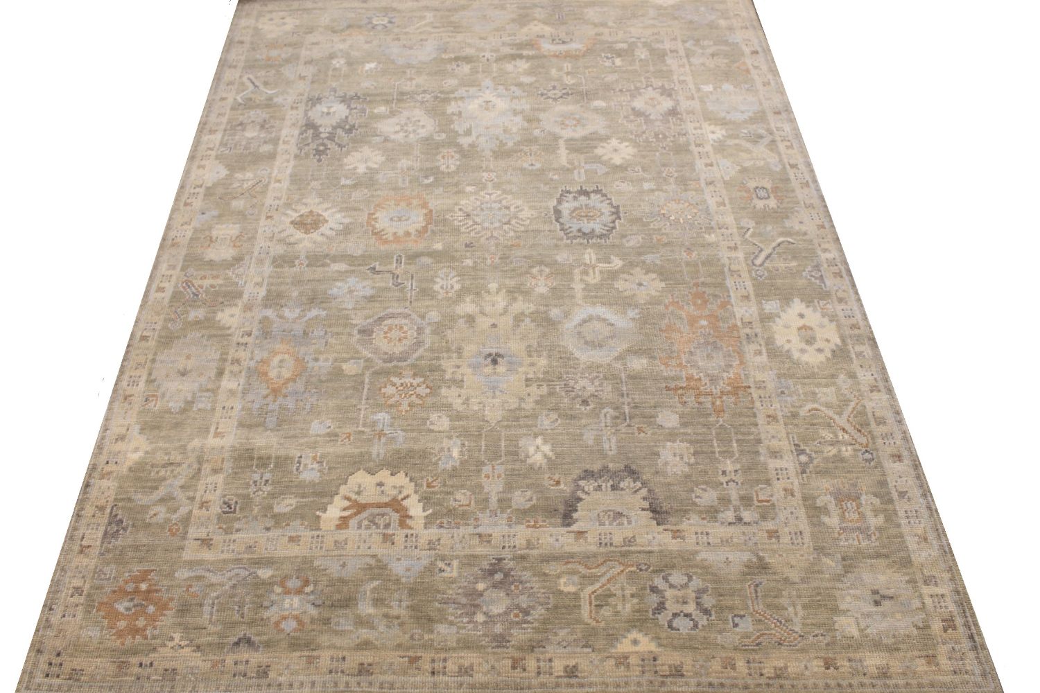 9x12 Oushak Hand Knotted Wool Area Rug - MR30499