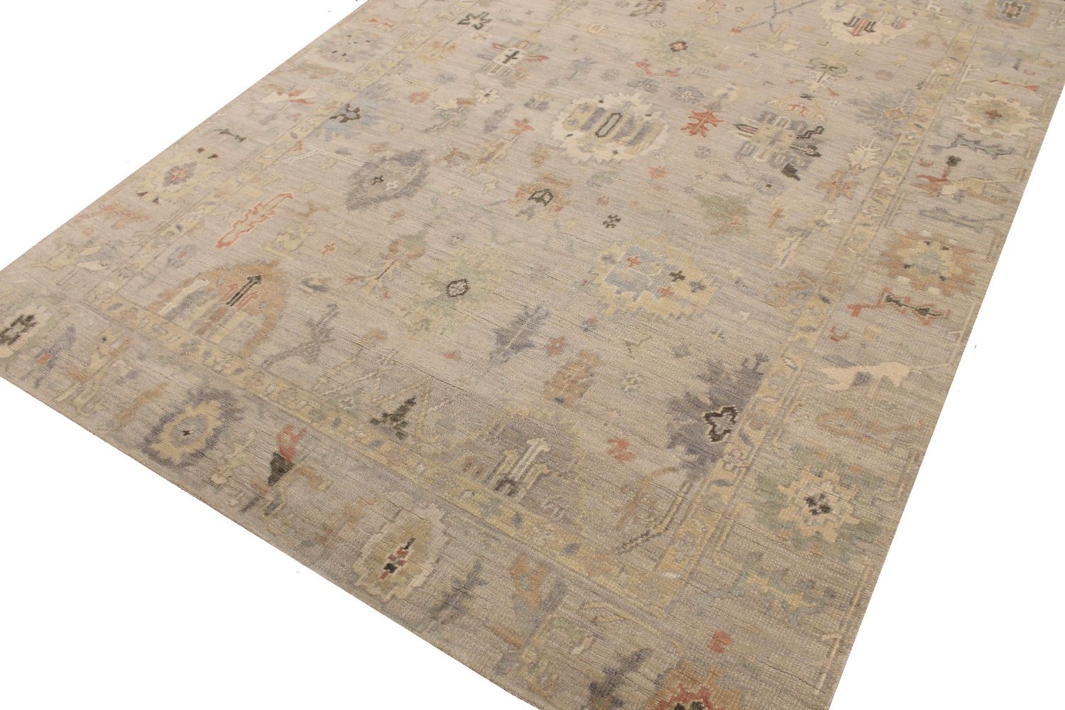 9x12 Oushak Hand Knotted Wool Area Rug - MR30501