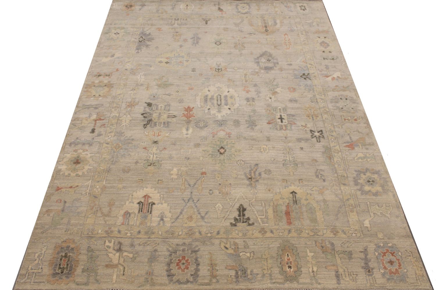 9x12 Oushak Hand Knotted Wool Area Rug - MR30501