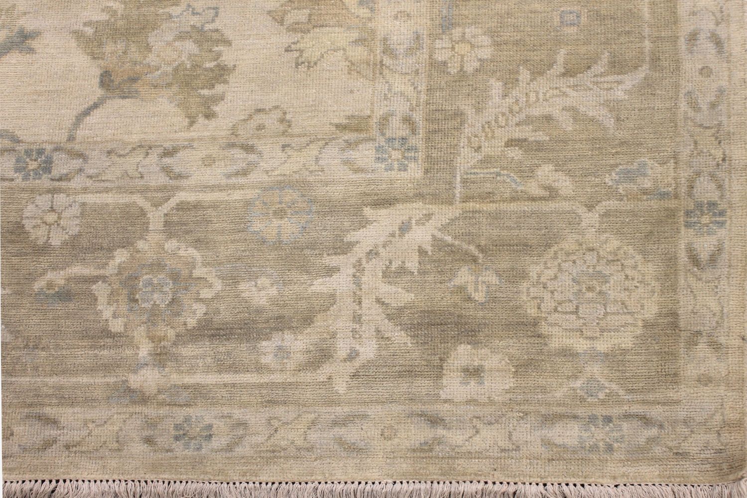 9x12 Oushak Hand Knotted Wool Area Rug - MR30504