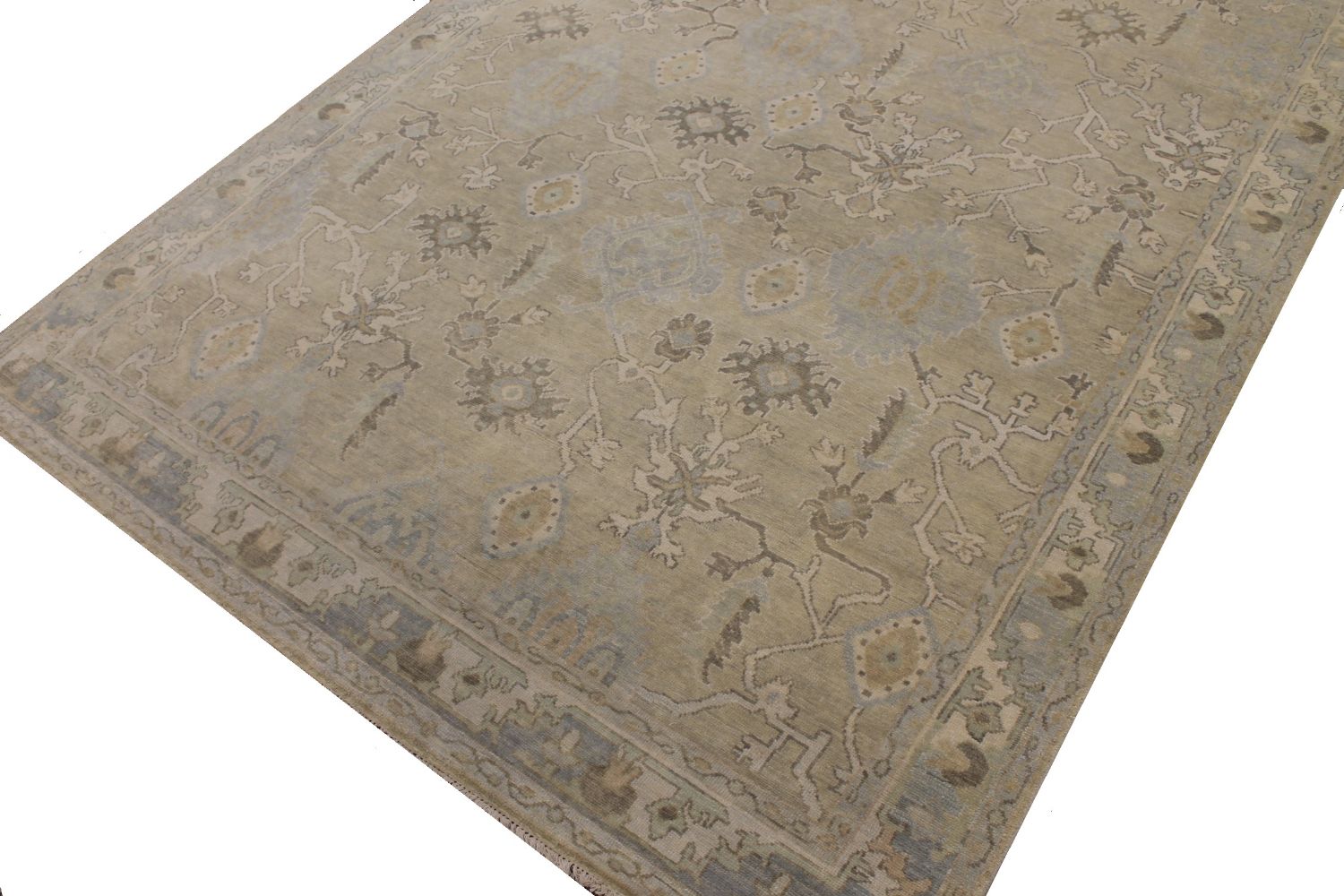 8x10 Oushak Hand Knotted Wool Area Rug - MR30505