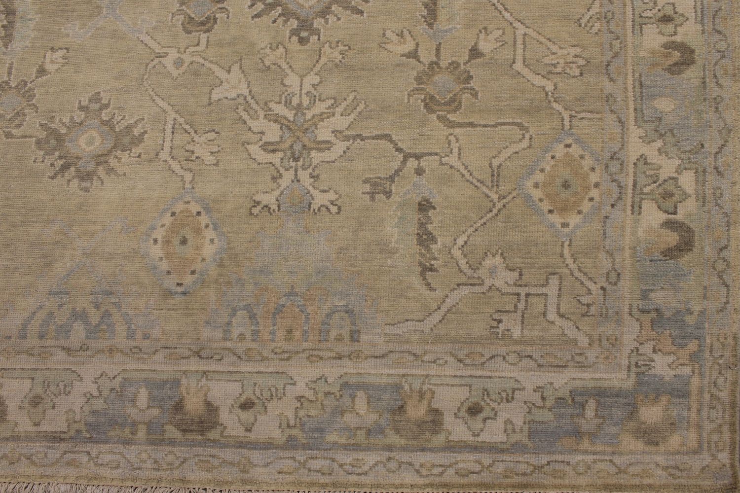 8x10 Oushak Hand Knotted Wool Area Rug - MR30505