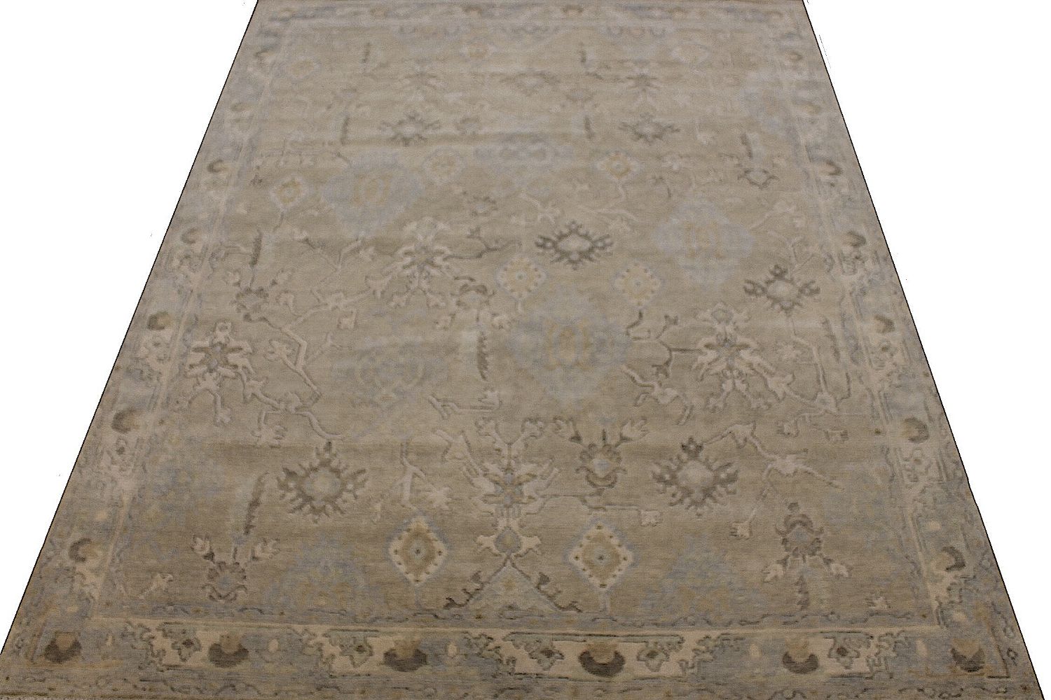 8x10 Oushak Hand Knotted Wool Area Rug - MR30505