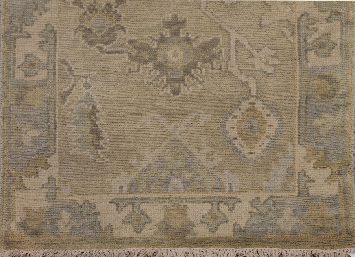 10 ft. Runner Oushak Hand Knotted Wool Area Rug - MR30506