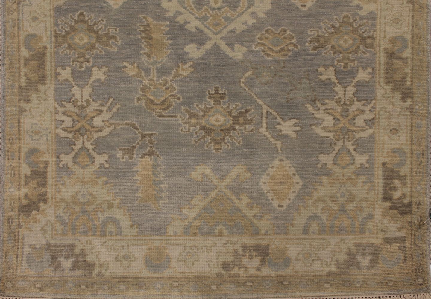 4x6 Oushak Hand Knotted Wool Area Rug - MR30507