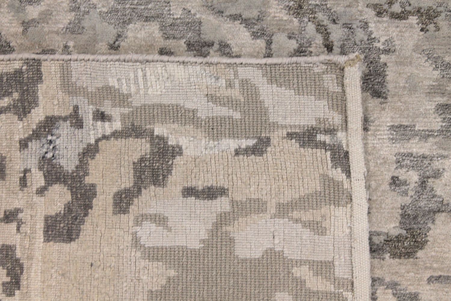 9x12 Modern Hand Knotted Wool & Viscose Area Rug - MR30508