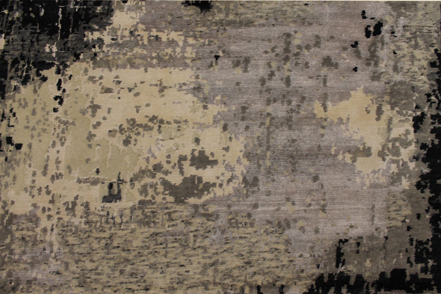 8x10 Modern Hand Knotted Wool & Viscose Area Rug - MR30509