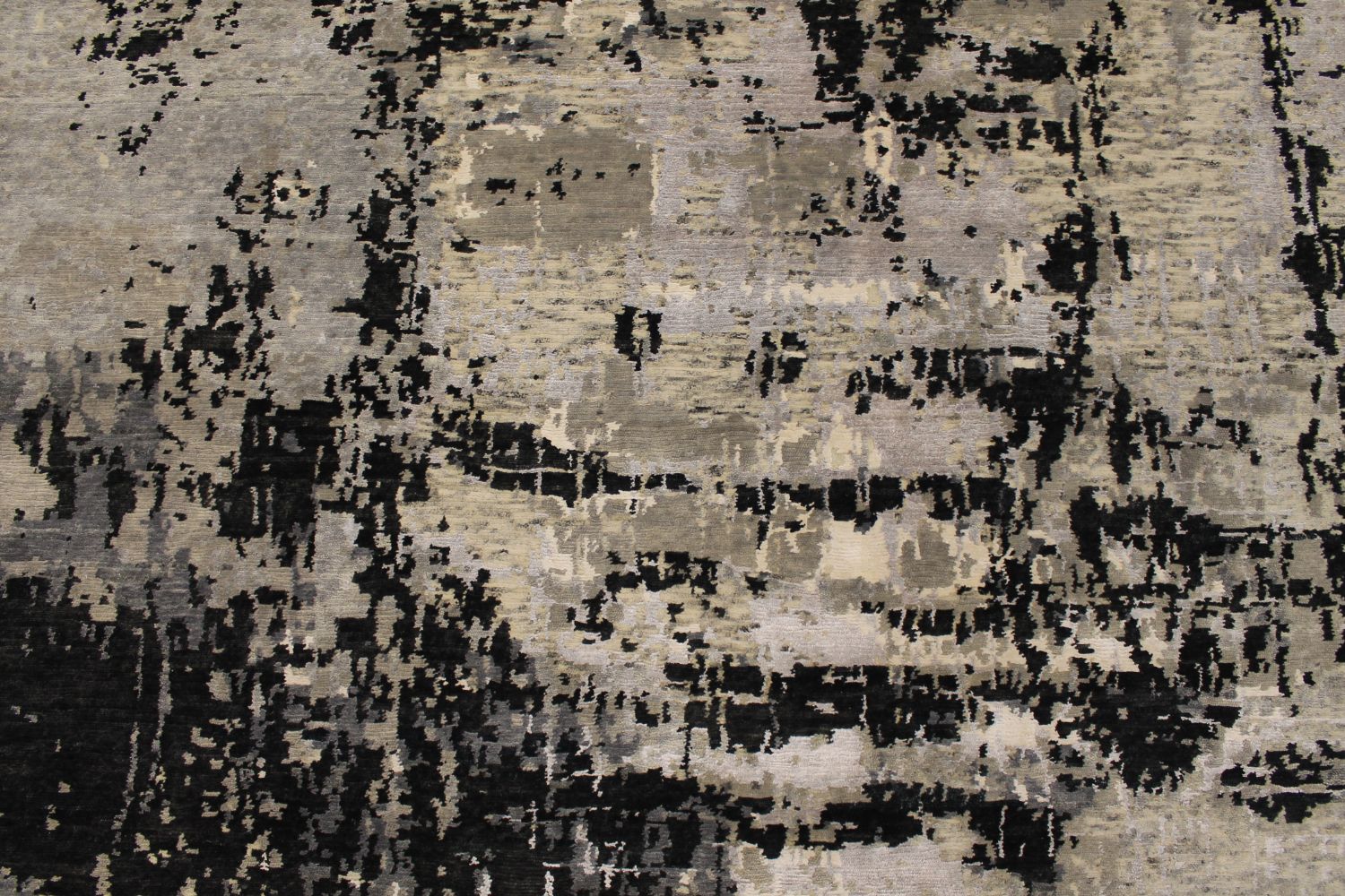 8x10 Modern Hand Knotted Wool & Viscose Area Rug - MR30509