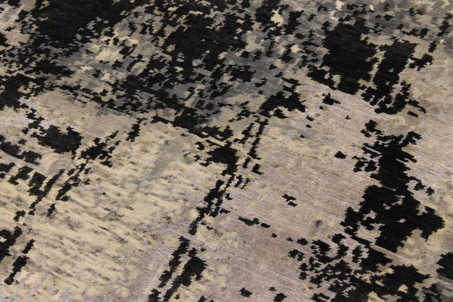 8x10 Modern Hand Knotted Wool & Viscose Area Rug - MR30509