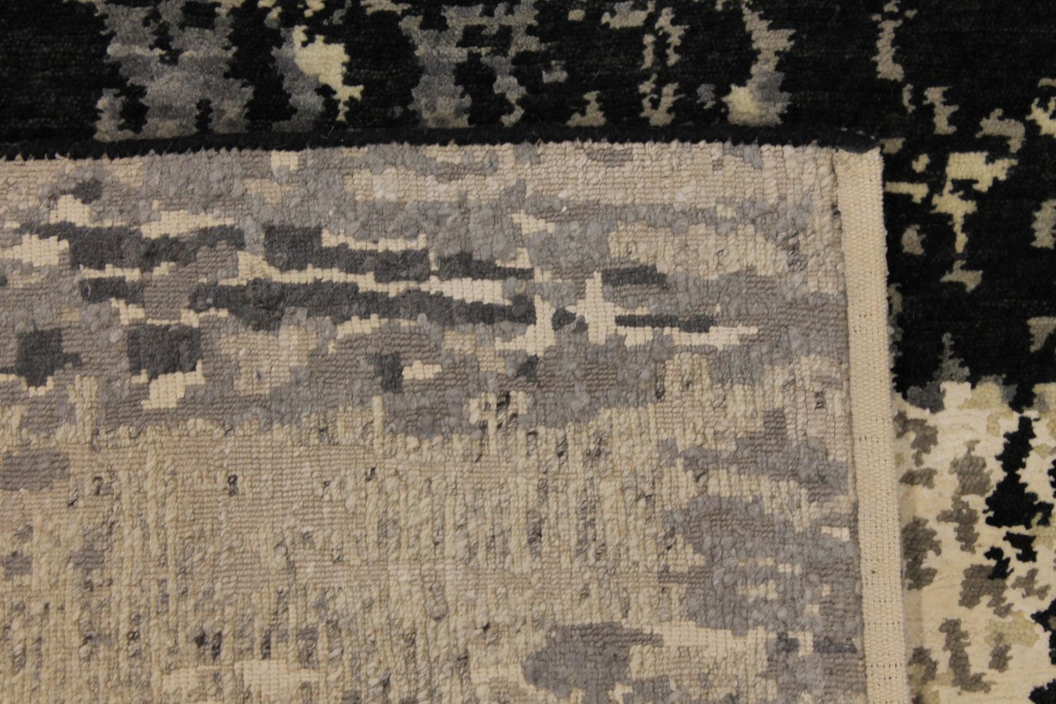 8x10 Modern Hand Knotted Wool & Viscose Area Rug - MR30509