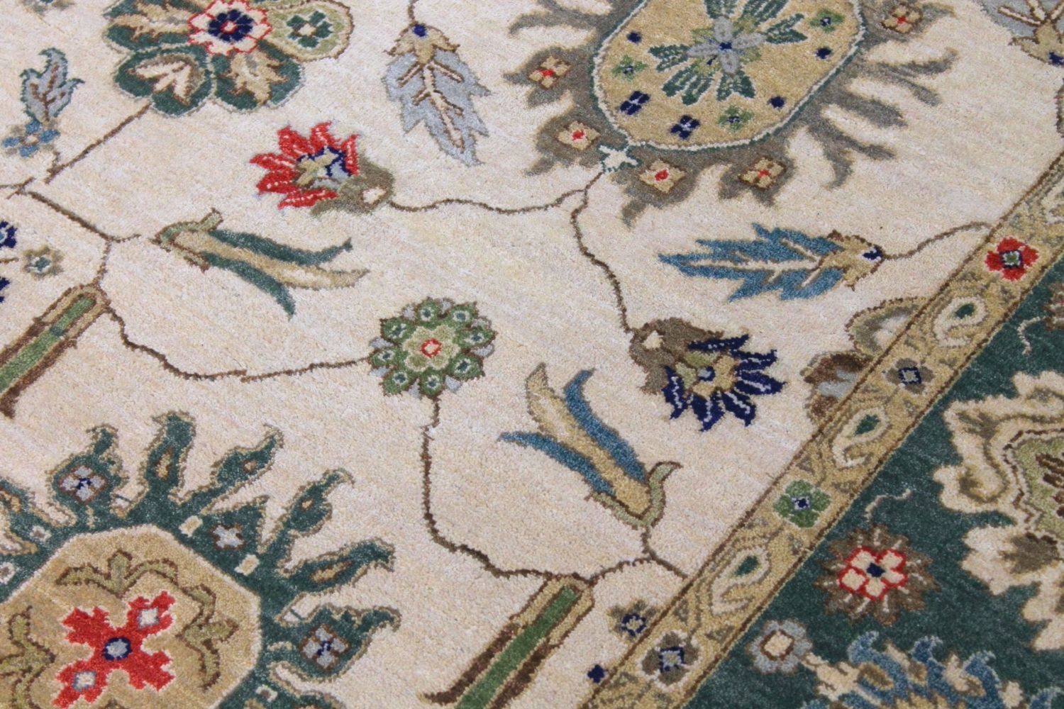 10x14 Traditional Hand Knotted Wool Area Rug - MR030565