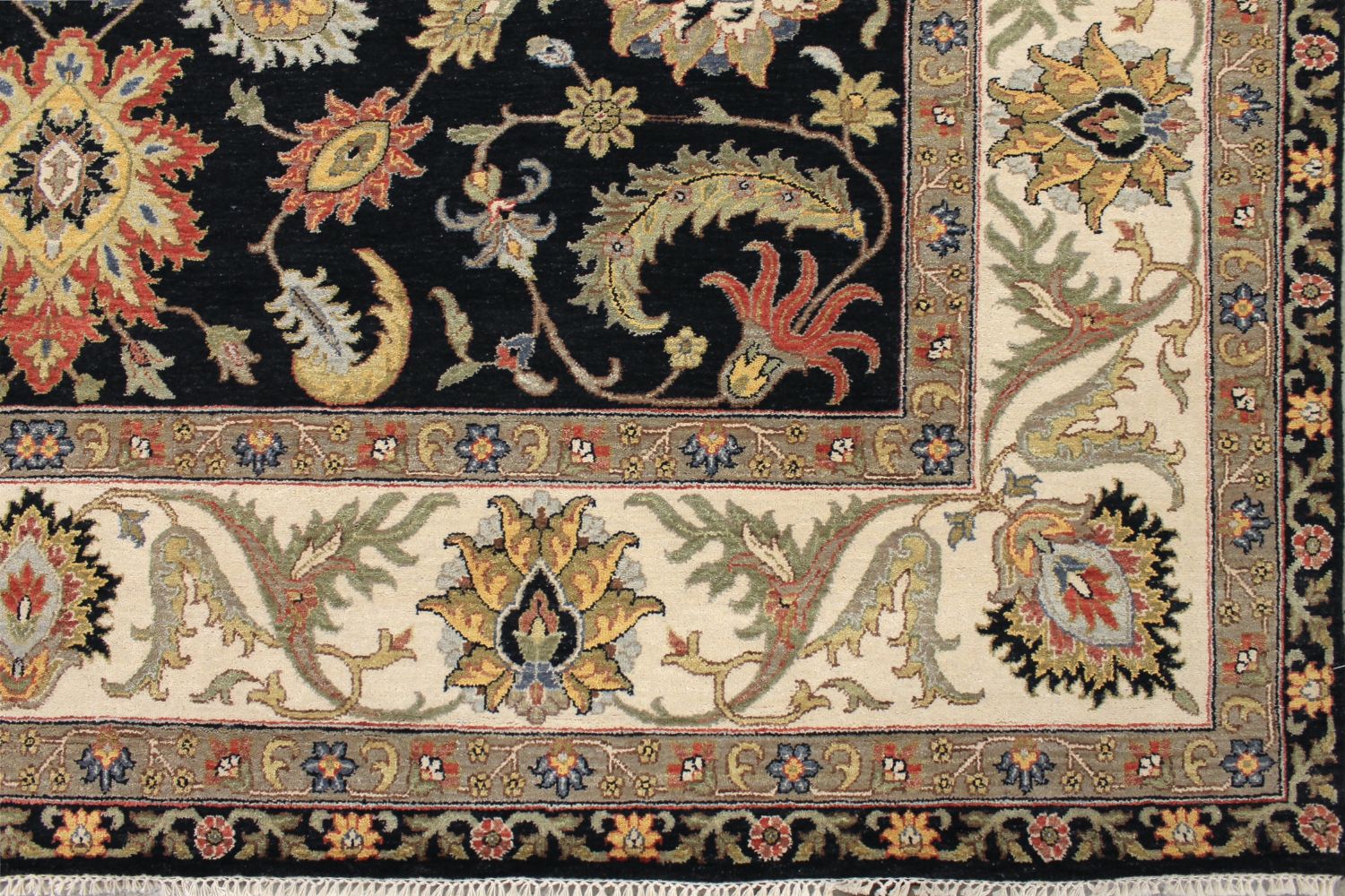 9x12 Traditional Hand Knotted Wool Area Rug - MR030569