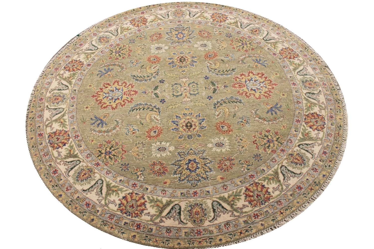 8x10 Traditional Hand Knotted Wool Area Rug - MR030577