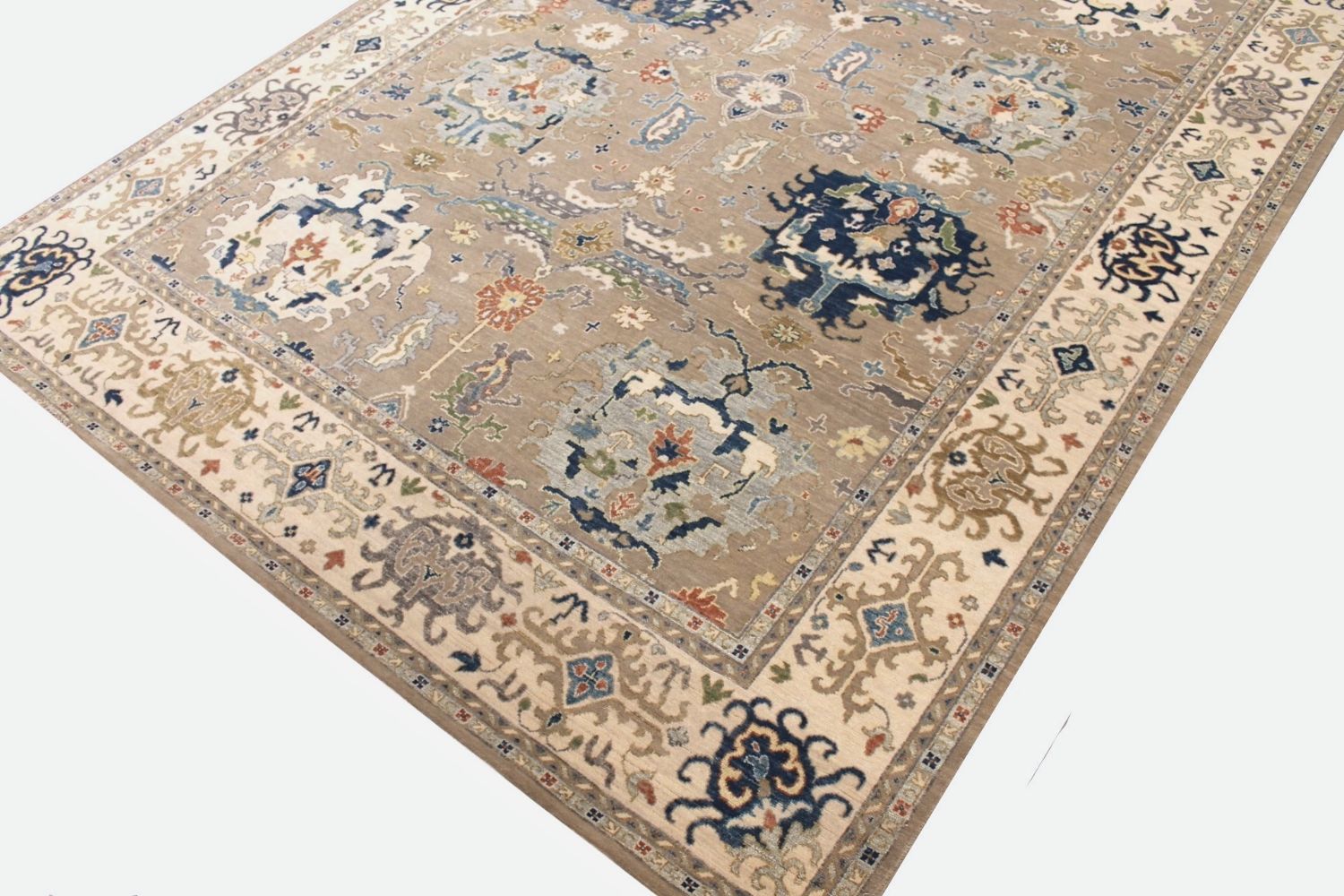 9x12 Traditional Hand Knotted Wool Area Rug - MR030578
