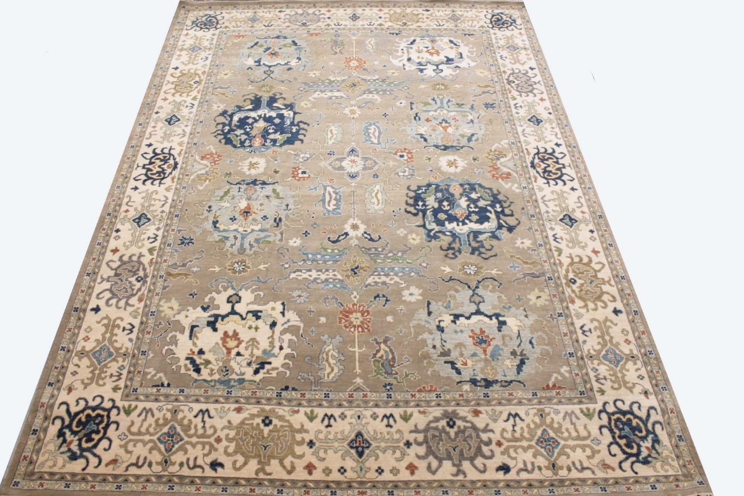 9x12 Traditional Hand Knotted Wool Area Rug - MR030578