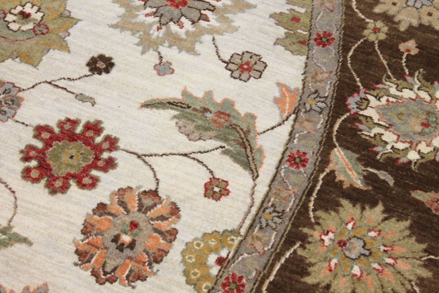 9 ft. & Over Round & Square Traditional Hand Knotted Wool Area Rug - MR030580