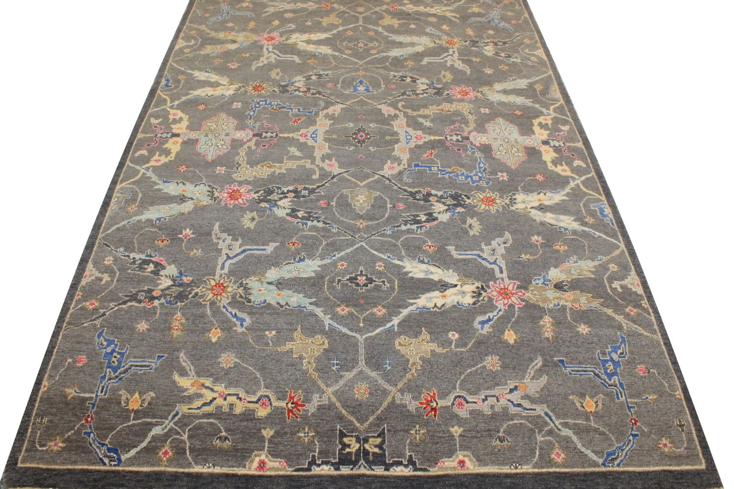 6x9 Traditional Hand Knotted Wool Area Rug - MR030584