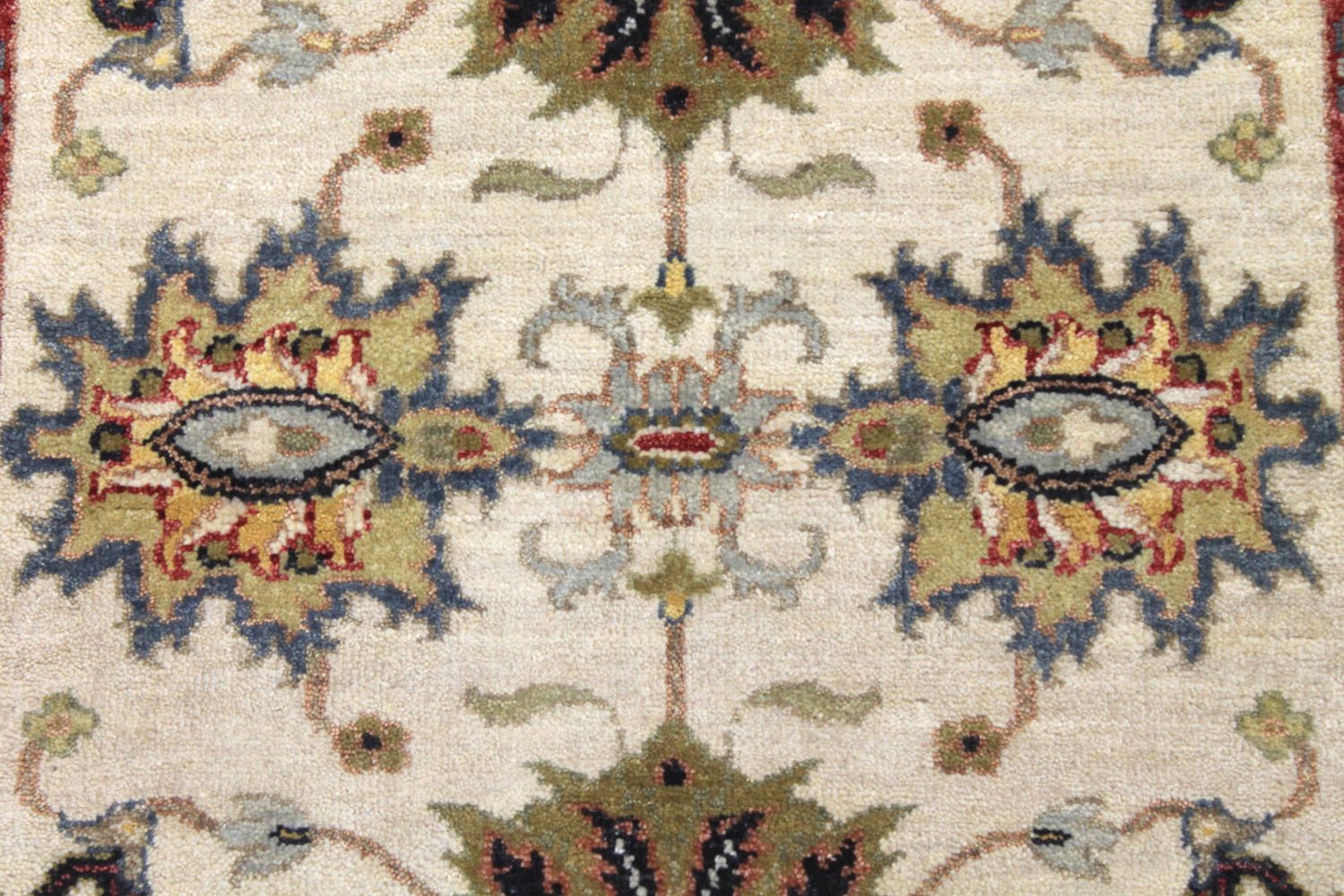 12 ft. Runner Traditional Hand Knotted Wool Area Rug - MR030598