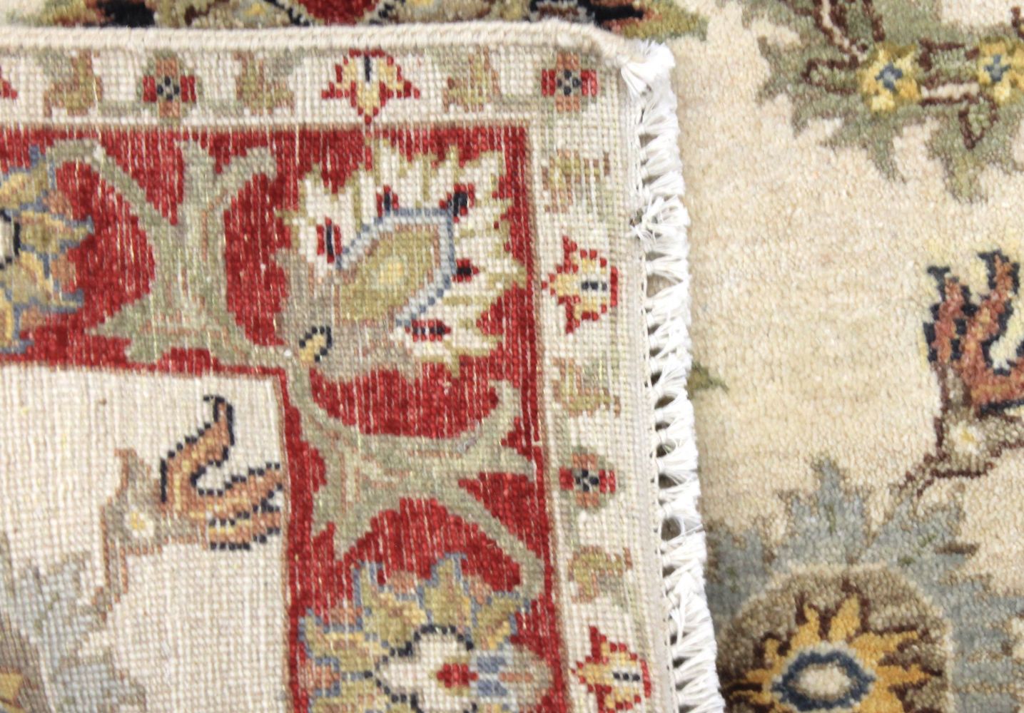 12 ft. Runner Traditional Hand Knotted Wool Area Rug - MR030598