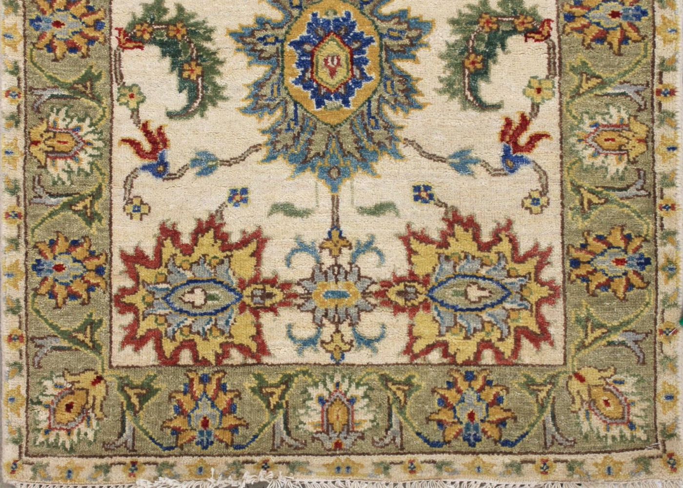 12 ft. Runner Traditional Hand Knotted Wool Area Rug - MR030599