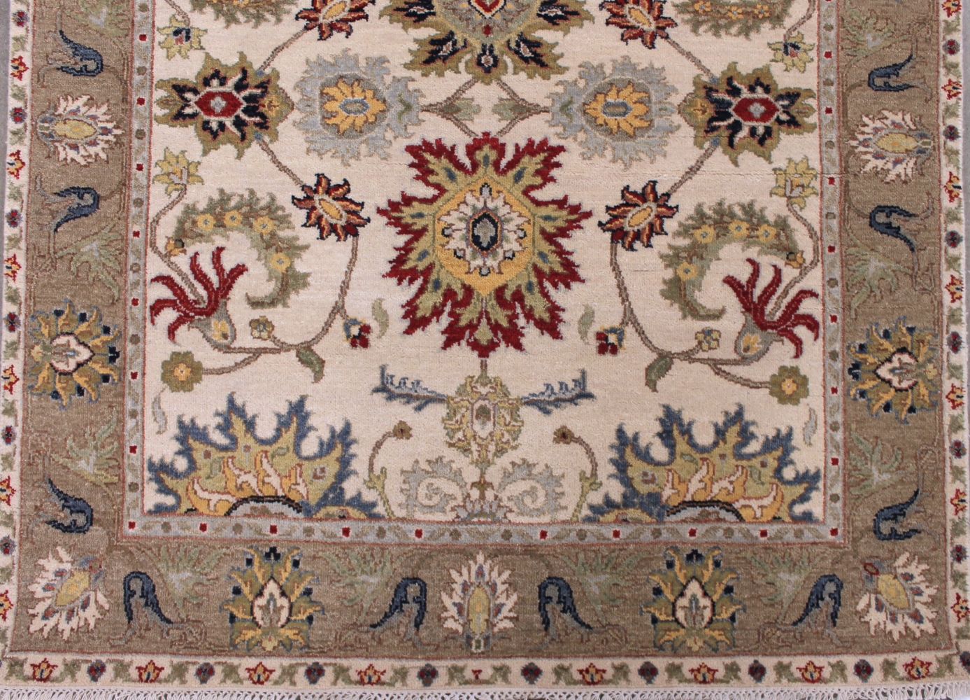 Wide Runner Traditional Hand Knotted Wool Area Rug - MR030601