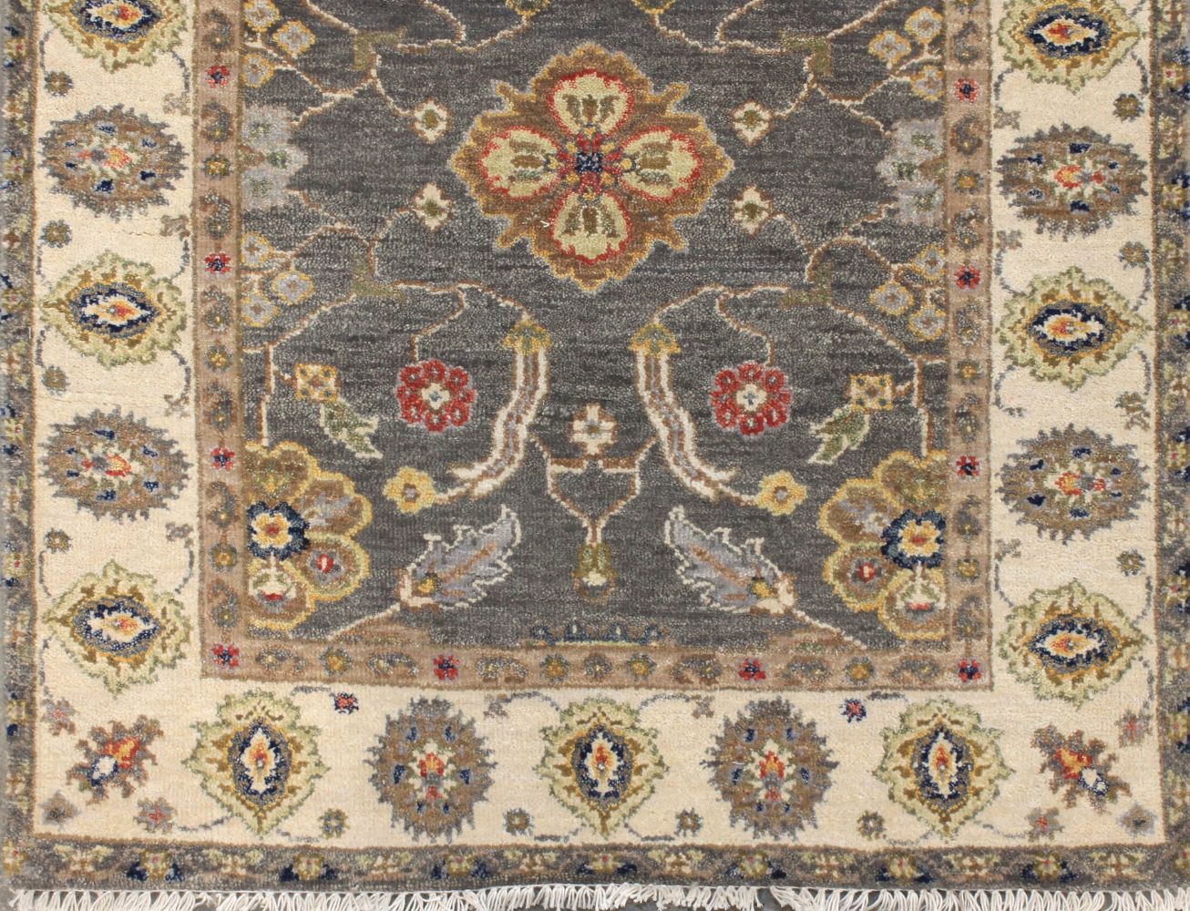 8 ft. Runner Traditional Hand Knotted Wool Area Rug - MR030605