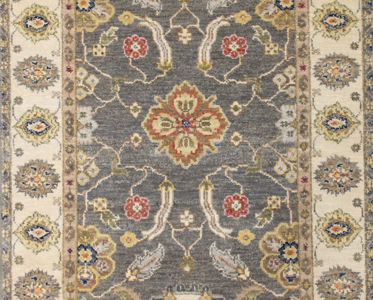 8 ft. Runner Traditional Hand Knotted Wool Area Rug - MR030605